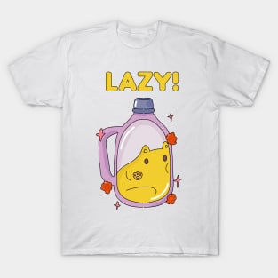 lazycat in bottle T-Shirt